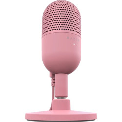 microfono razer seiren v3 mini cablato 20khz rosa/quarzo [rz19-05050200-r3m1]