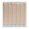 scarpiera stefanplast 30322 elegance cashmere 4 paia 40x30x40cm beige