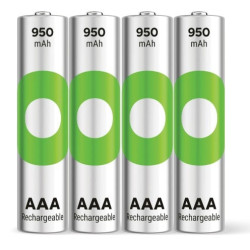 pile ricaricabili gp batteries recyko lr3 aaa nimh 950mah 1.2v 4pz