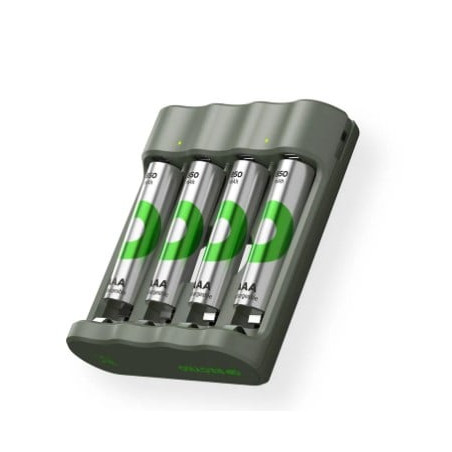 caricabatteria gp batteries recyko b441 4 porte aaa/aa 850mah [gprckchb441u396]