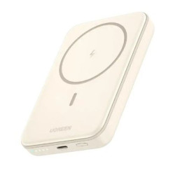 batteria portatile ugreen 10000mah powerbank wireless 20w beige [25208]
