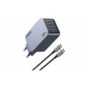 alimentatore da rete ugreen nexode pro 100w gan + cavo usb-c