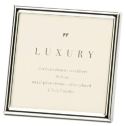 cornice walther design chloe 3 per foto singola argento [wd099s]