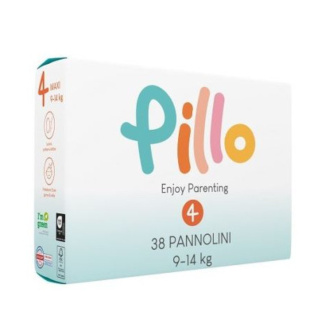 pannolini pillo enjoy taglia 4 maxi 9-14kg 38pz