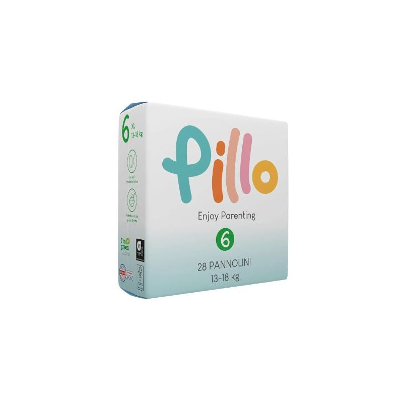 pannolini pillo enjoy taglia 6 xl 13-18kg 28pz