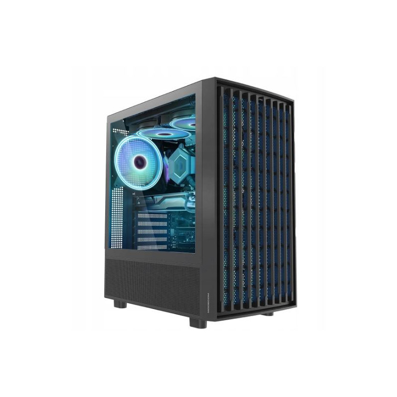 case modecom breeze argb midi-tower atx nero [at-breeze-mg-argb-10-000000-0002]