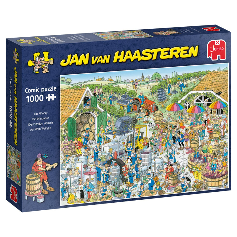 puzzle jumbo jan van haasteren la cantina multicolore 1000pz [19095]