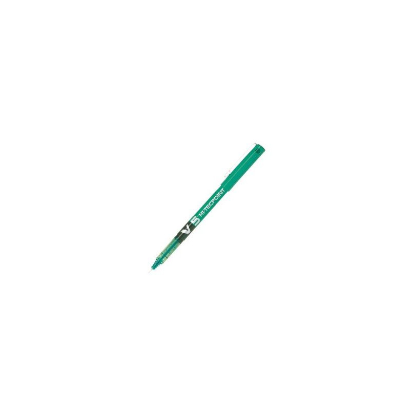 penna roller pilot v5 hi-tecpoint punta fine verde [bx-v5-g]