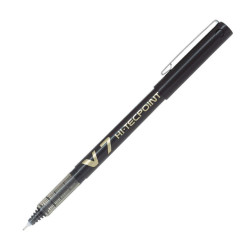 penna roller pilot v7 hi-tecpoint punta media nero [bx-v7-b]