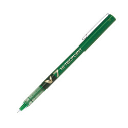 penna roller pilot v7 hi-tecpoint punta media verde [bx-v7-g]