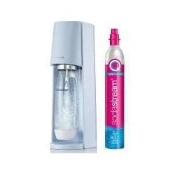 macchina per la soda sodastream qc con co2 e bottiglia in pet 1l