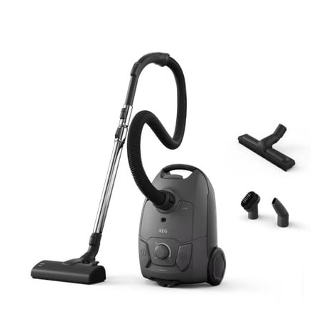 aspirapolvere aeg ab51c2dg con sacchetto per la polvere 3l 750w grigio