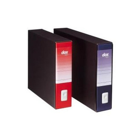 Registratore a leva dox 4 rosso dorso 5cm formato commerciale [d26411]