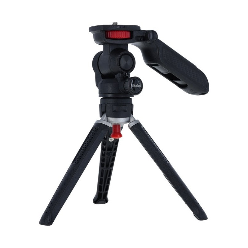 mini treppiede rollei creator grip flessibile nero [11307]