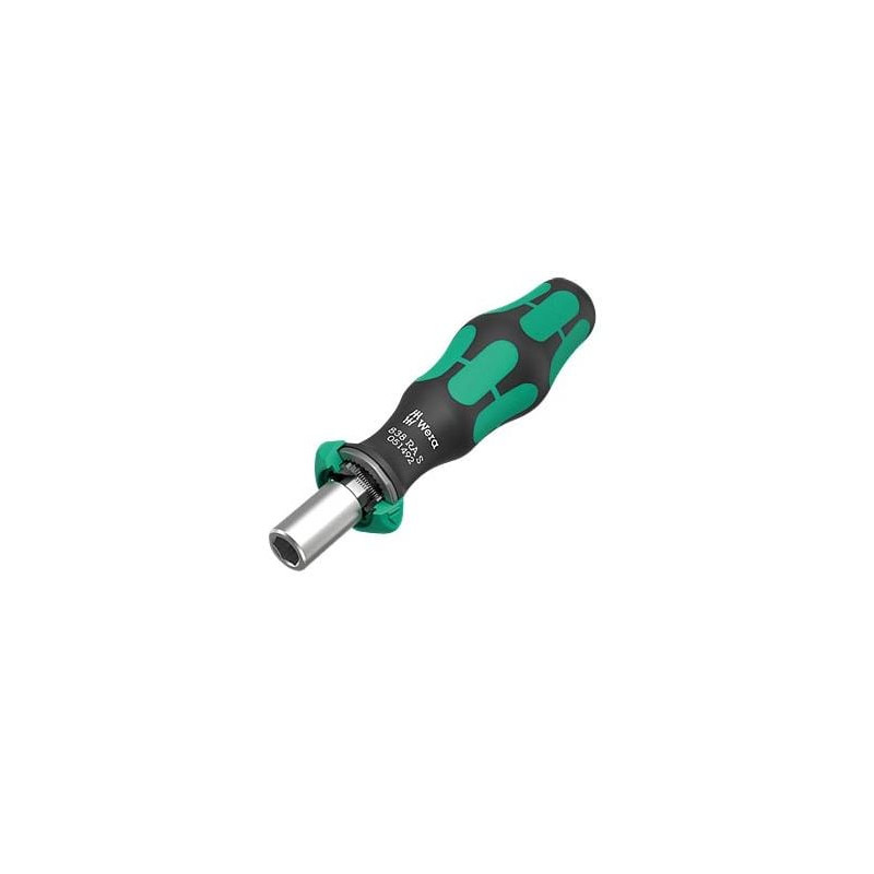 cacciavite wera 838 ra s con funzione a cricchetto 1/4" verde/nero