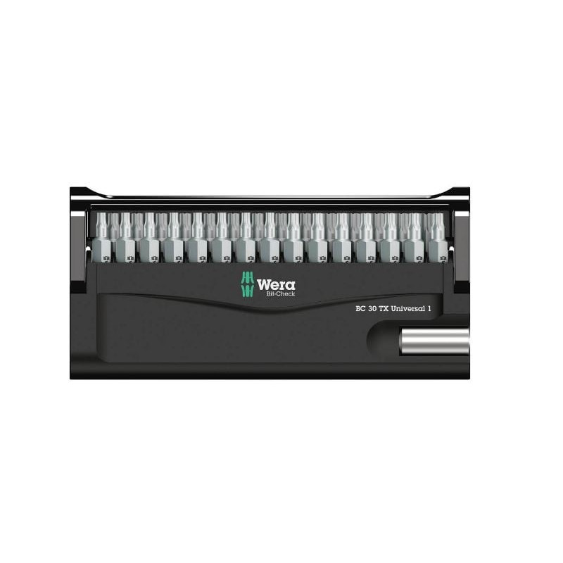 set di punte wera bit-check 30 tx universal 1 sb 30pz [05057900001]
