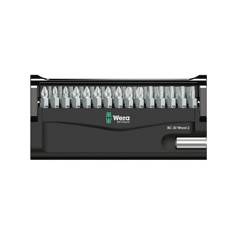 set di punte wera bit-check 30 wood 2 sb 30pz [05057438001]