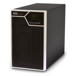 gruppo di continuita' aeg ups protect c. 2000lcd 2000va/2000w/230v/argento/nero