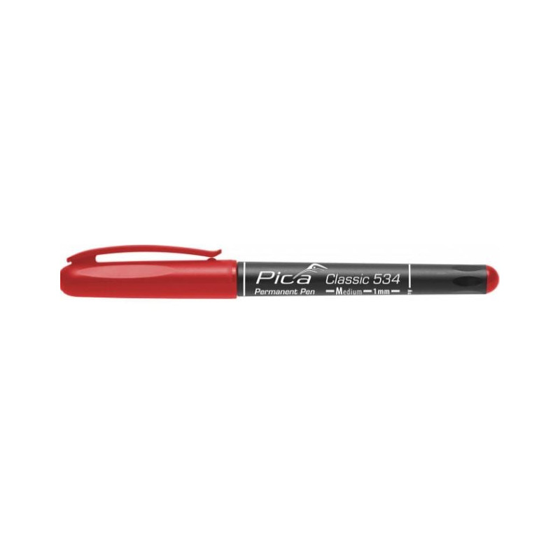 pennarello indelebile pica-marker classic 534 punta media 1mm