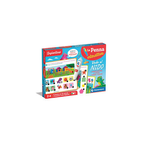 giocattolo didattico ed educativo clementoni vado al nido multicolore