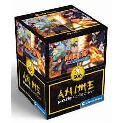 puzzle clementoni naruto shippuden 49x36cm 500pz multicolor