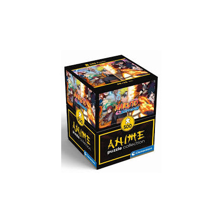 puzzle clementoni naruto shippuden 49x36cm 500pz multicolor