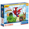 puzzle clementoni cubi spidey e i suoi fantastici amici marvel 21.7x6x19cm