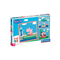puzzle clementoni peppa pig 21x20.5cm multicolore 48pz