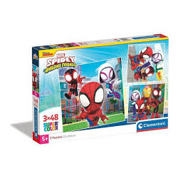 puzzle clementoni heroes marvel 29x19cm 144pz multicolore