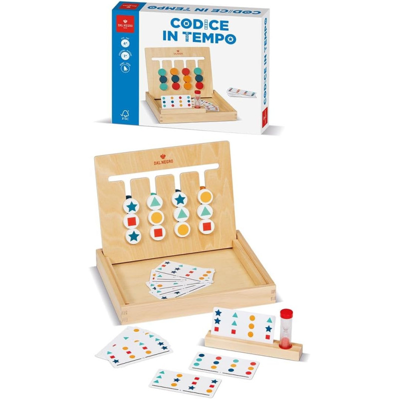 gioco dal negro codice in tempo 245x199mm multicolore