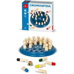 gioco di societa dal negro cromosfida 6x20.5x20.5mm multicolore