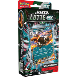 carte da gioco gamevision mazzo da battaglia ex houndoom-ex del