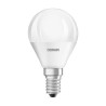 set lampadine led osram classic smerigliata 4.9w classe f bianco