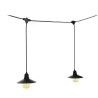 catena luminosa mercury prolungabile 3 led luce nero