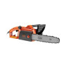 motosega elettrica black & decker 1800w arancione (becs1835qs)