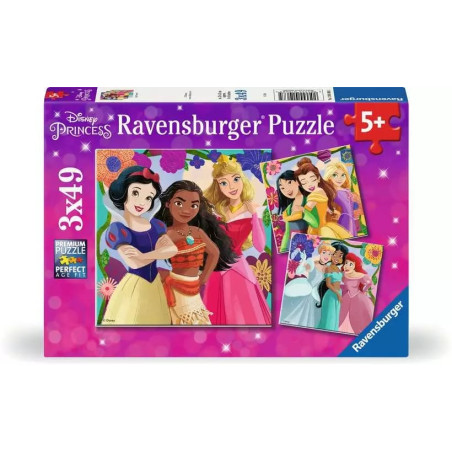 puzzle ravensburger disney princesse girl power multicolore 49pz