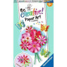 gioco creativo ravensburger becreative paper art 2 creations fiori