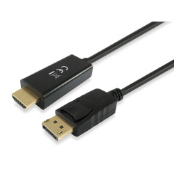 cavo equip 119390 displayport a hdmi 2m nero [119390]