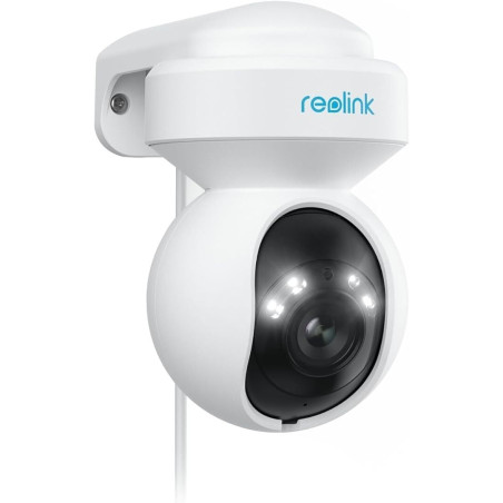 telecamera ip reolink e1 outdoor poe dome wifi 8mp bianco [e series