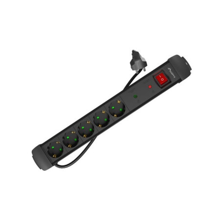 multipresa lanberg sp1 3m nero [sp1-05f-0300-bk]