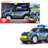 dickie city heroes - suv della polizia suono e luce 30cm blu