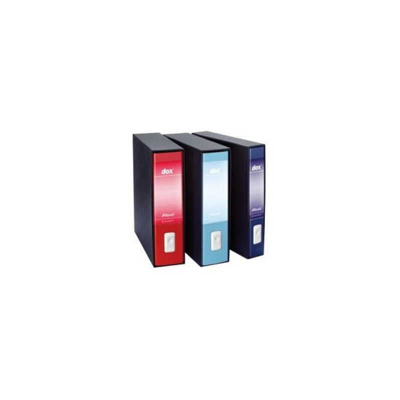 Registratore a leva dox 5 blu dorso 5cm formato protocollo [d26504]