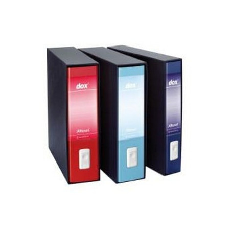 Registratore a leva dox 5 blu dorso 5cm formato protocollo [d26504]