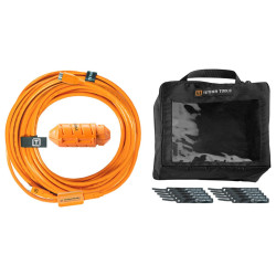 cavo usb tetherboost pro 31 tipo-c 9.4m arancione [cuc31b-org]