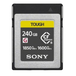 240gb scheda cfexpress sony tough tipo b 1600 mbps [cebg240t]