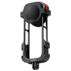 telaio protettivo insta360 x4 per fotocamera in alluminio nero [cinsbbml]