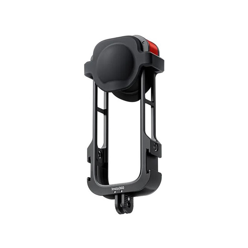 telaio protettivo insta360 x4 per fotocamera in alluminio nero [cinsbbml]
