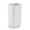 bicchiere porta spazzolino gedy 6398 02m seventy 65x122x65mm bianco