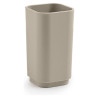 bicchiere porta spazzolino gedy 6398 66m seventy 65x122x65mm beige