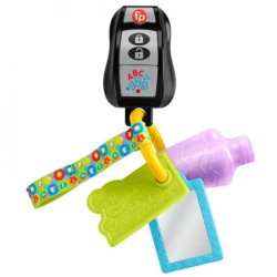 portachiavi fisher price per attivita' ridi e impara multicolore